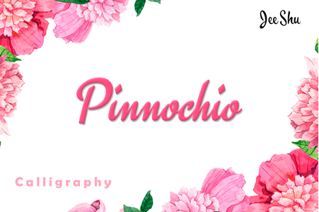 Pinocchio font